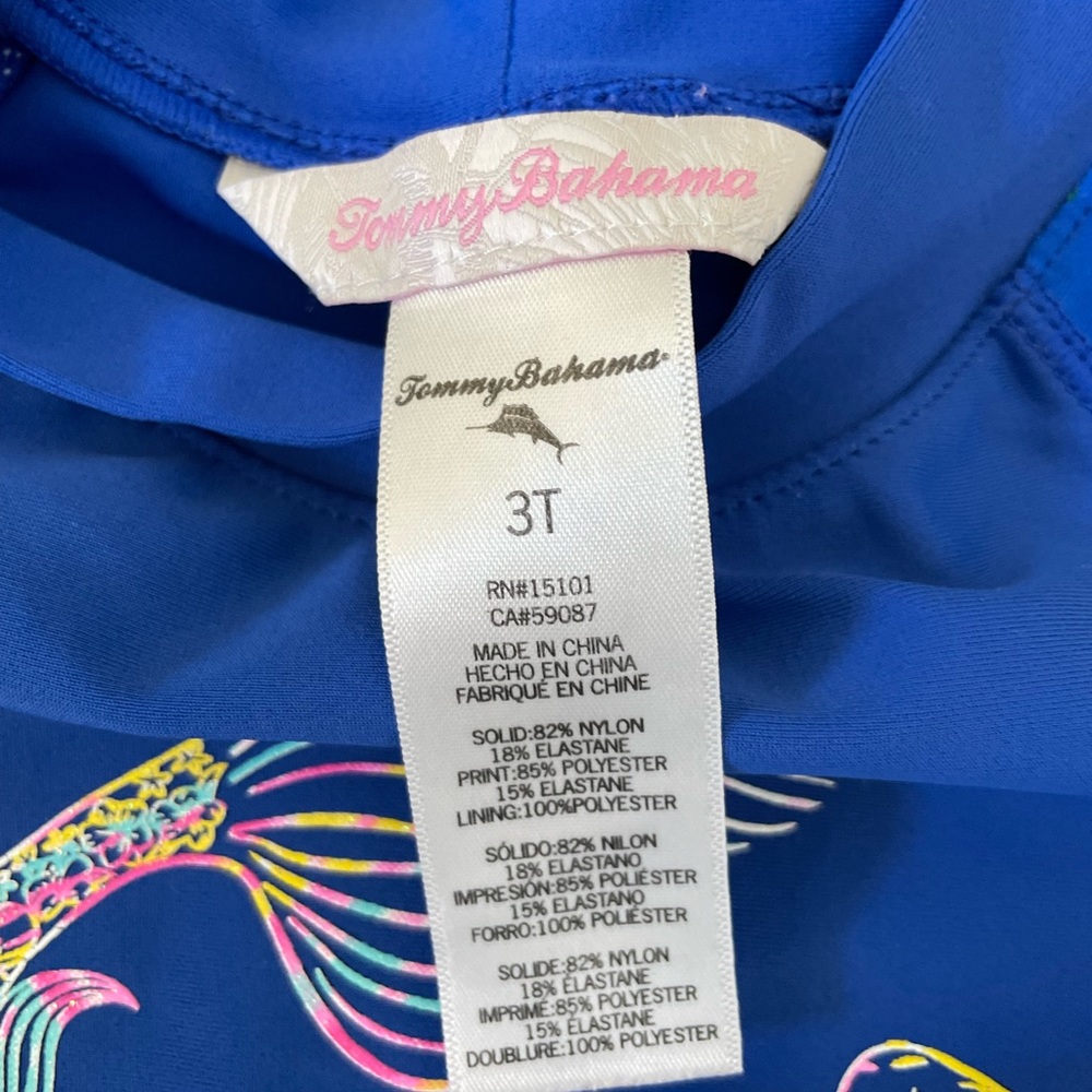 Tommy Bahama Koi 2 piece swim, size 3T - Picture 4 of 6